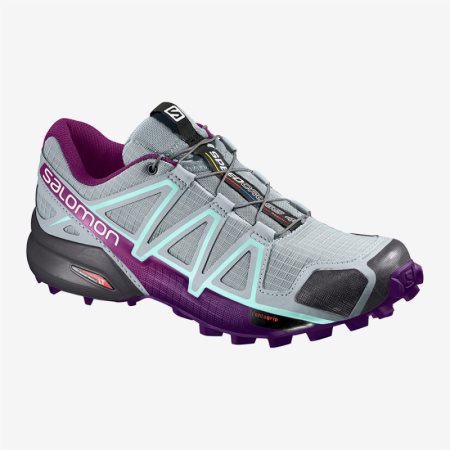 Scarpe Running Salomon SPEEDCROSS 4 W Donna Grigie IT 7-K93